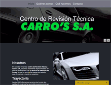 Tablet Screenshot of carros-sa.com